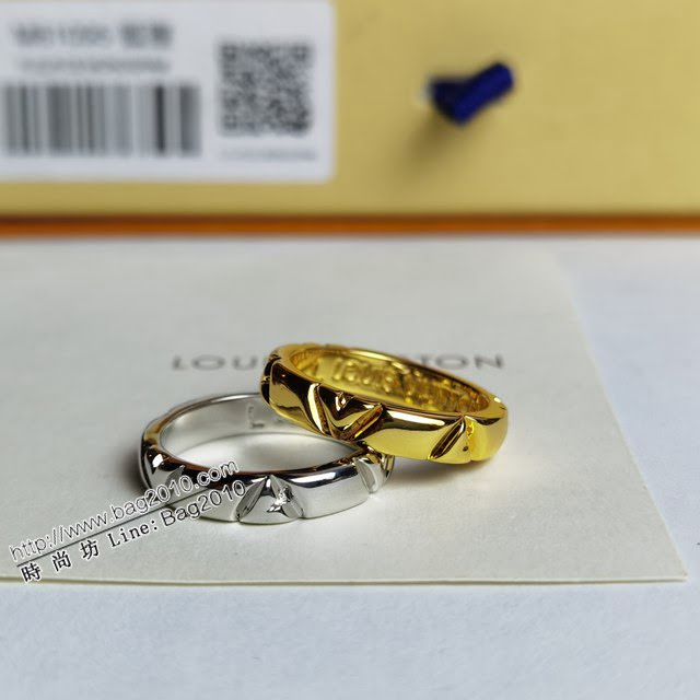 Louis Vuitton新款飾品 路易威登Volt金戒指 LV經典款女戒指  zglv1870
